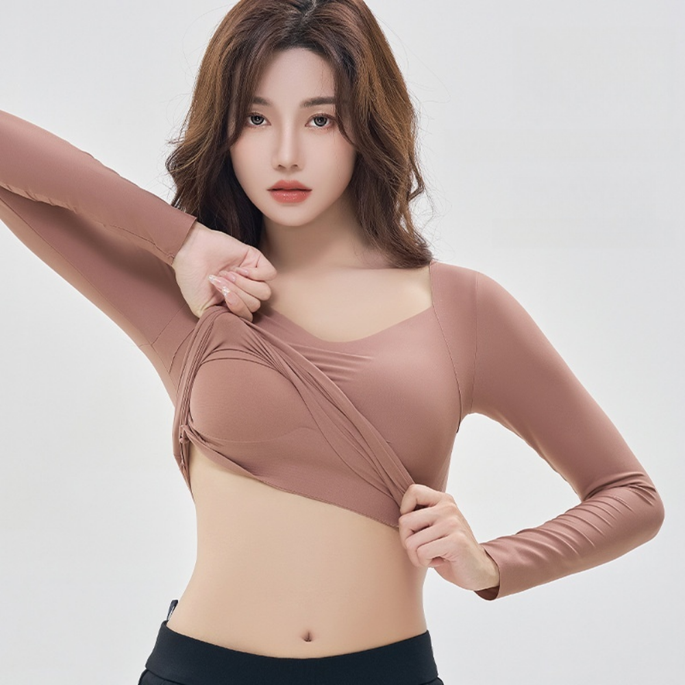 브라탑내의 심리스 발열 캡내장 얇은 살색내복 보온메리 겨울 속내의