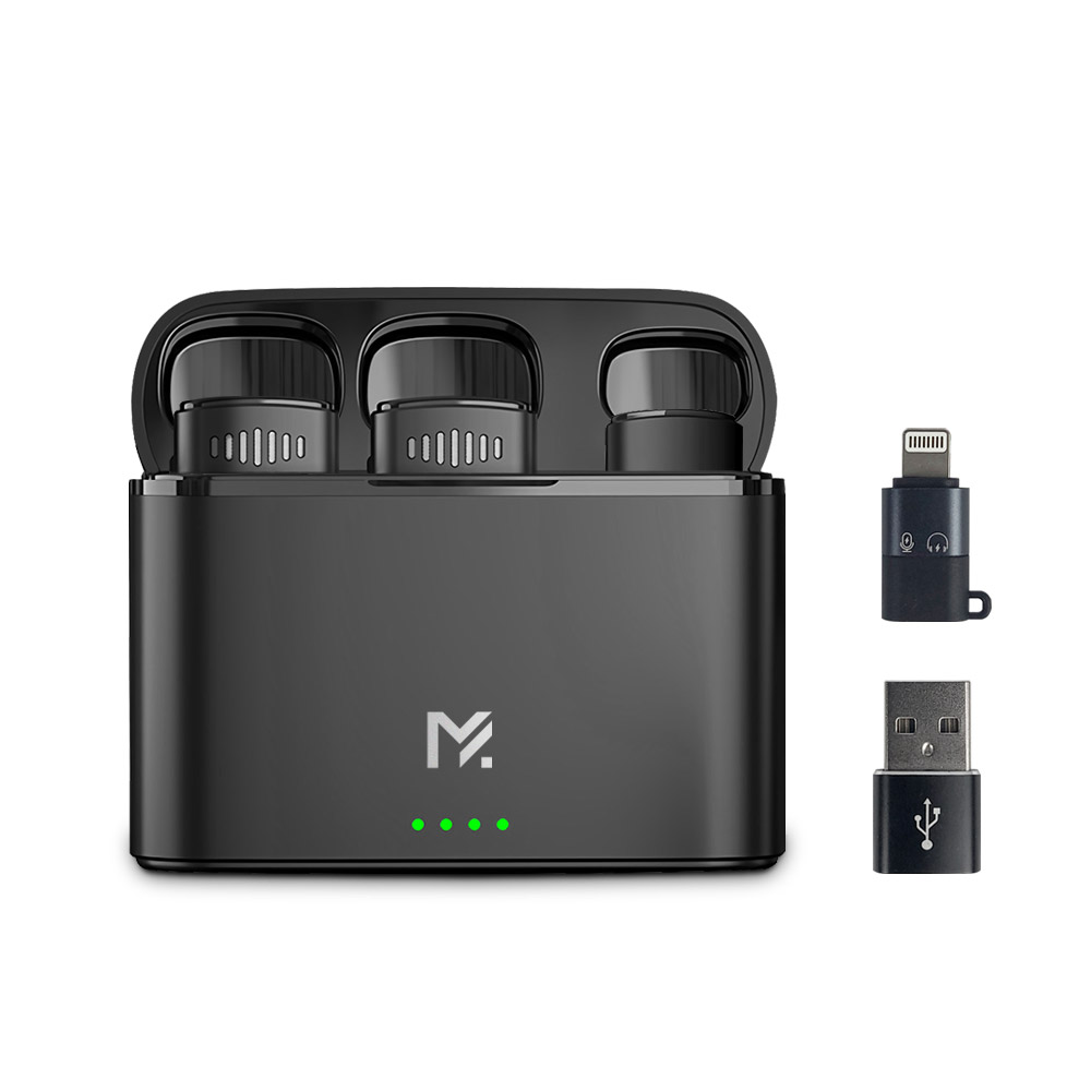 무선 핀마이크 유튜브 와이어리스 휴대용 방송용 강의용 스마트폰 마이크