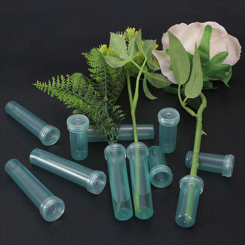 생화 꽃다발 물주머니 물대롱 플로리스트 화훼 장식 부케 수국 보관 꽃 물꽂이 원예