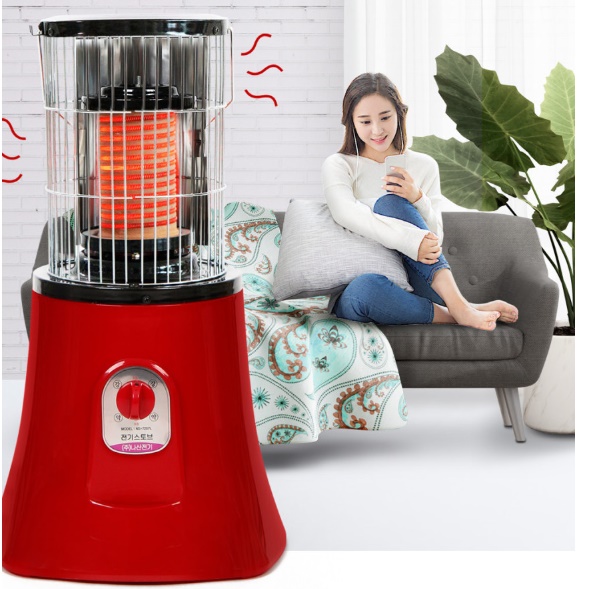 원형 전기 히터 원적외선 전기난로 원적외선 난방기 사무실 온열기