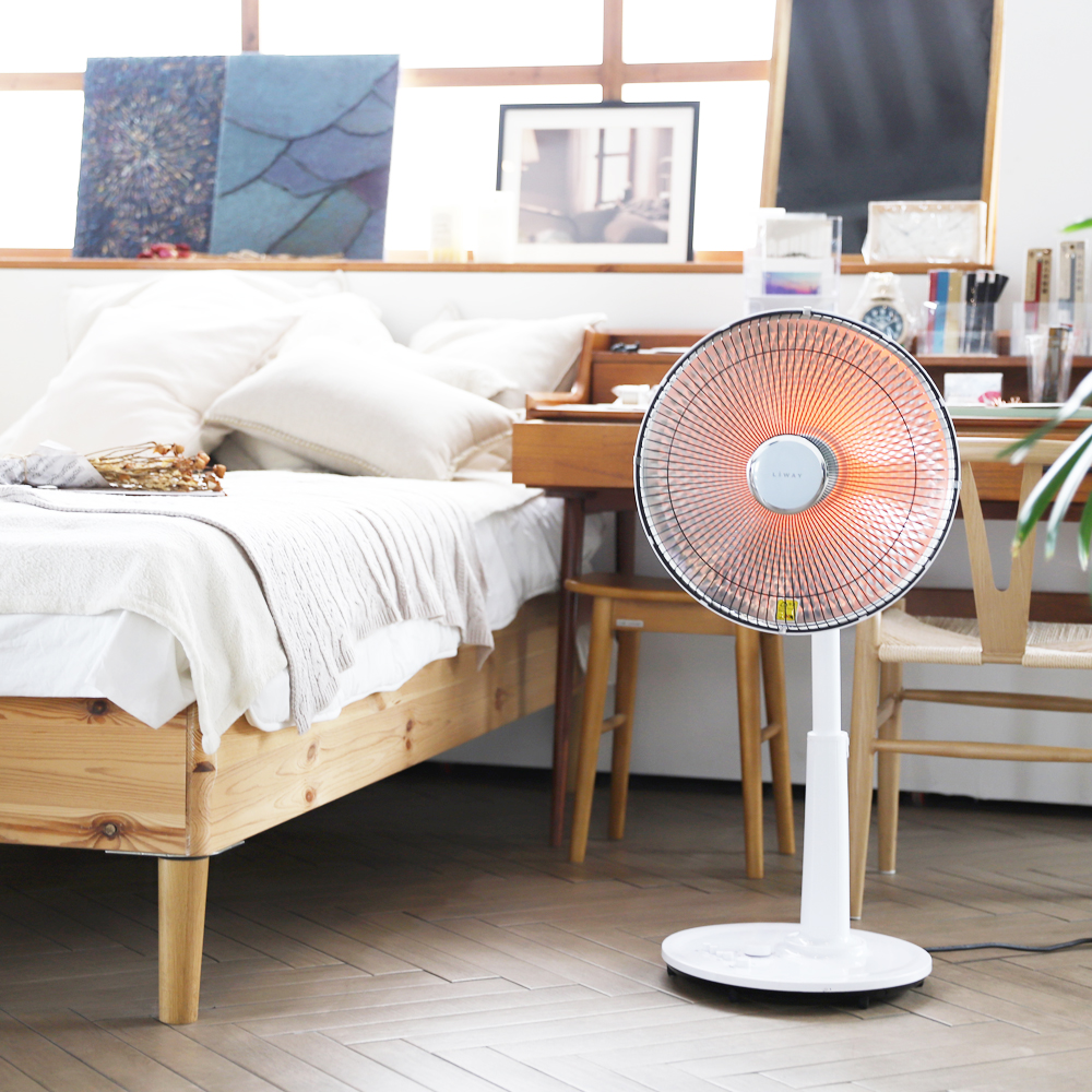 가정용 전기히터 전기 발난로 스토브 선풍기형히터 난방기 온열기 7702