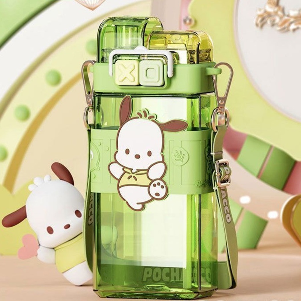 산리오 캐릭터 물병 귀여운 어린이집 어린이 유치원 초등 학생 키즈 빨대 물통 520ml - 상세 이미지 5