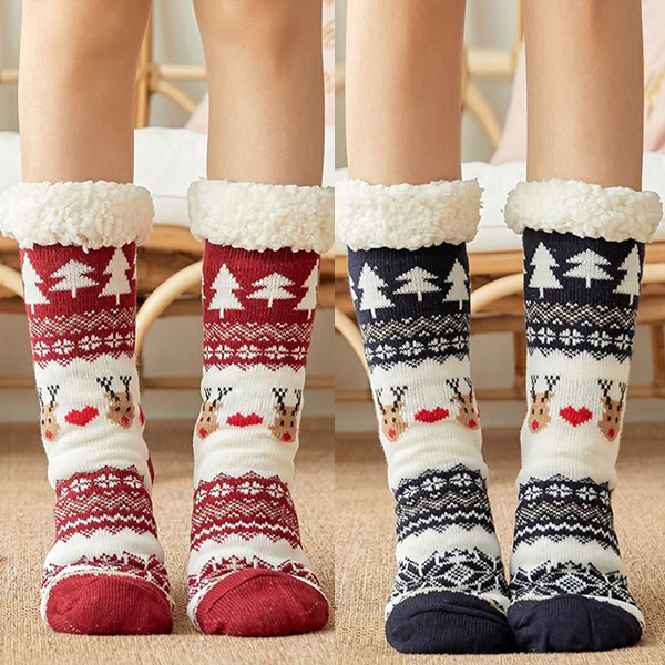 극세사 기모 양털 롱 긴 임산부 수면양말 남성 여성 방한 겨울 숙면 두꺼운 따뜻한 양말