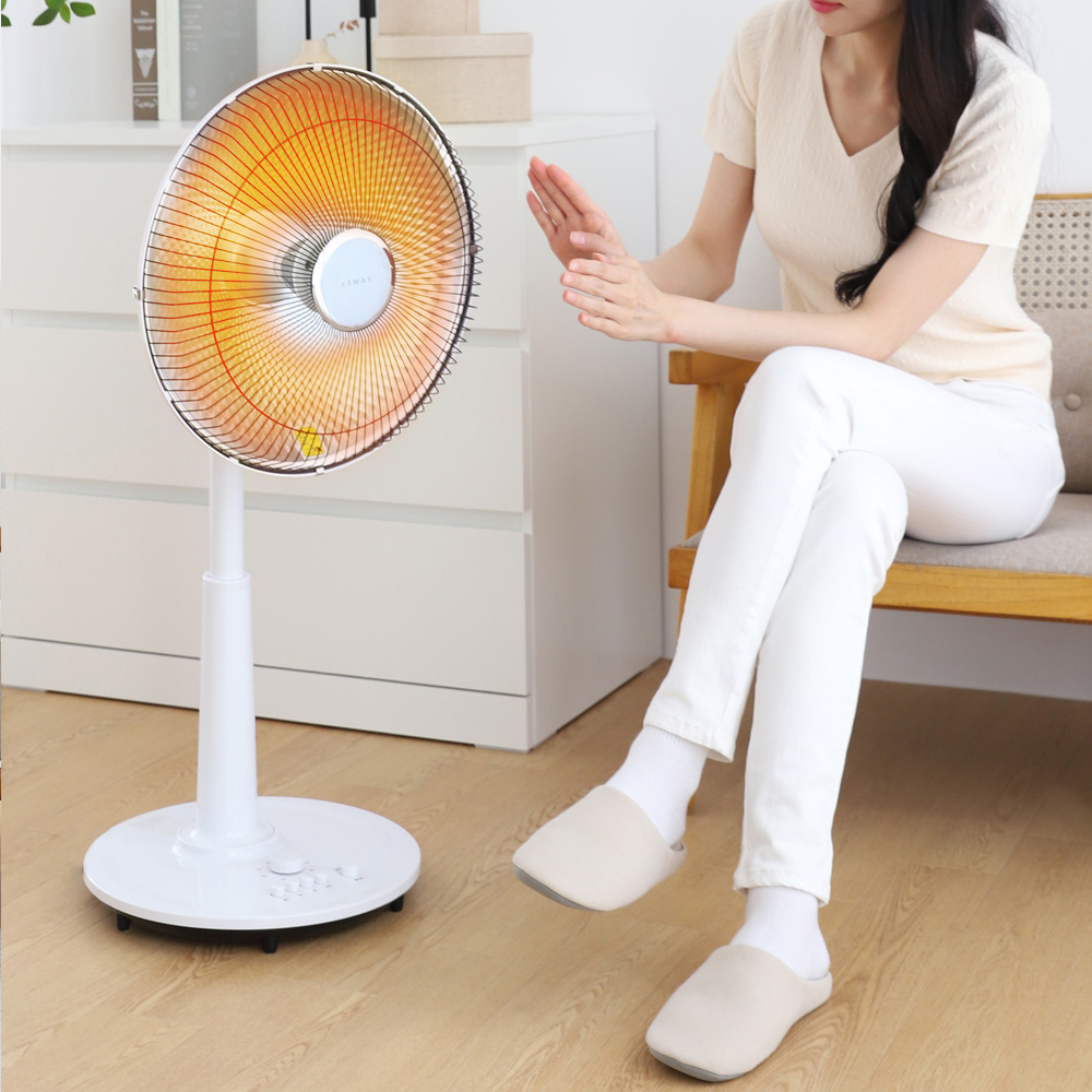 선풍기형 히터 사무실 난방기 전열기 열선풍기 온열 전기난로 가정용