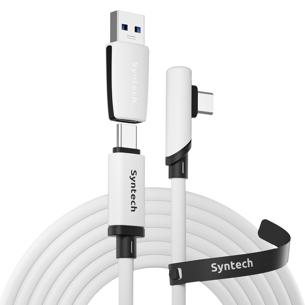 신테크 VR 2in1 링크케이블 메타퀘스트3 악세사리 개봉기 | 실사용 후기 - 대표 이미지