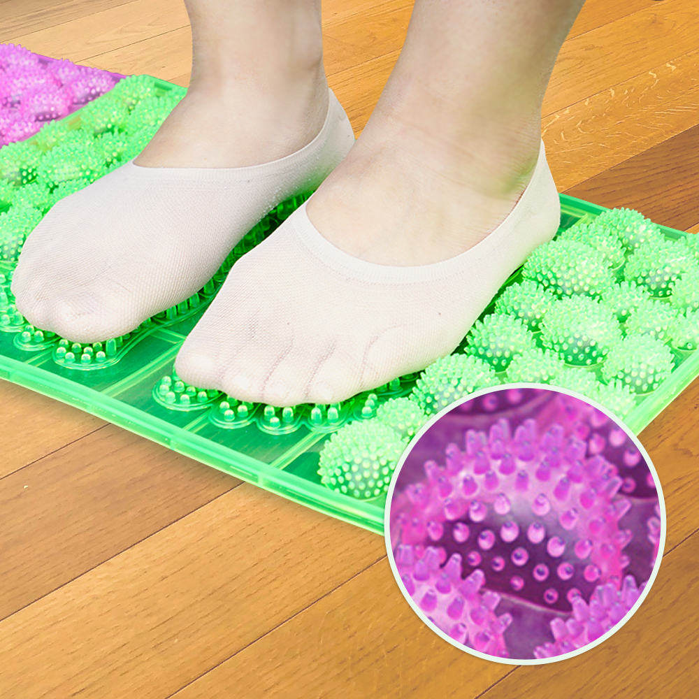 건강 발 지압 경혈매트 헬스 지압판 발마사지 지압기 발건강