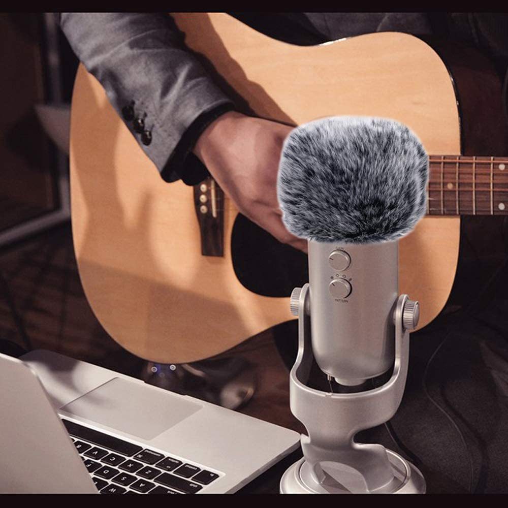 모피 마이크 잡음제거 팝필터 커버 덮개 윈드쉴드 윈드스크린 - 상세 이미지 4