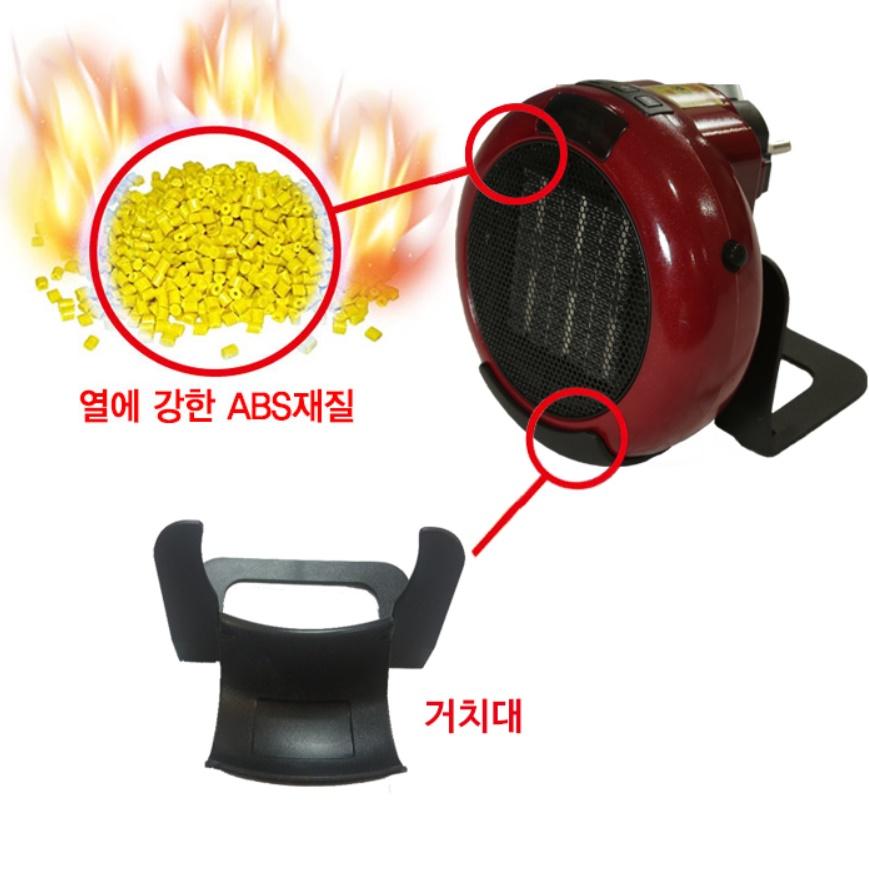 휴대용 보조난방기 전기히터 소형전기온풍기 미니열풍기 이미지 4