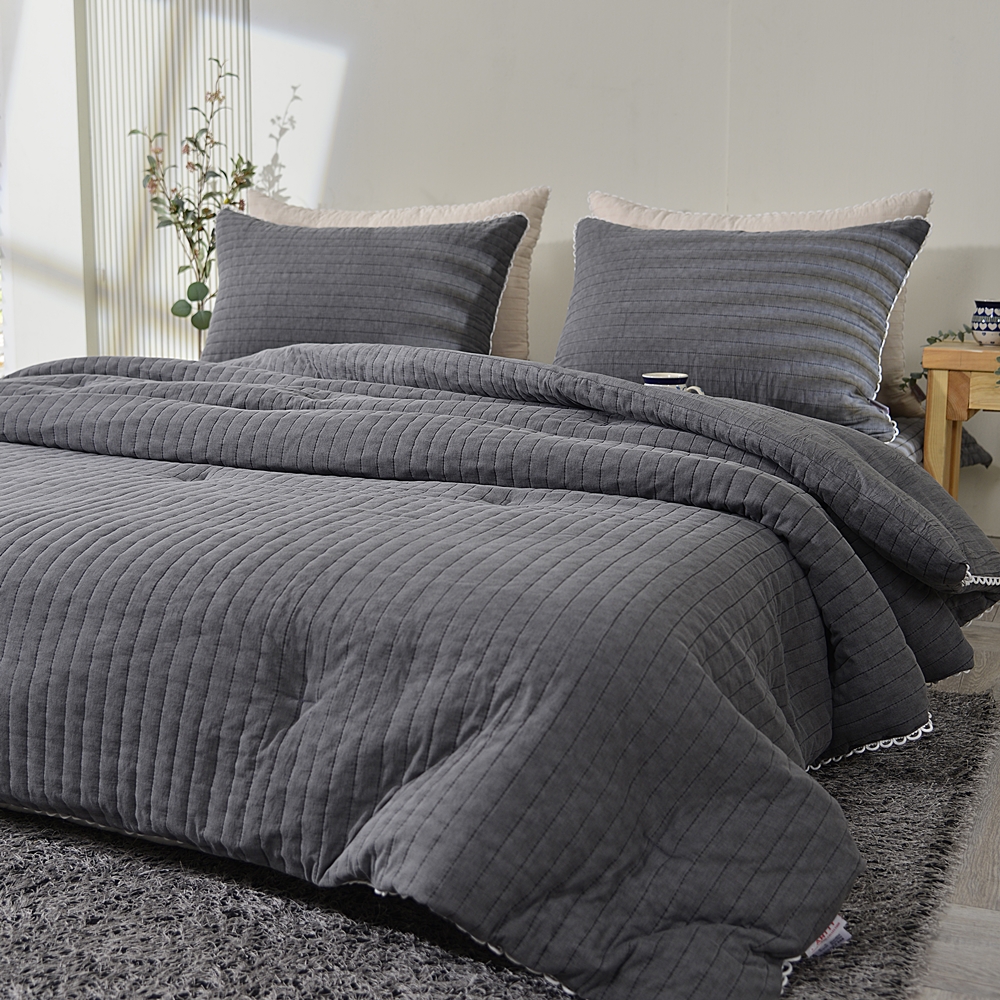 나라데코 60수 순면 피그먼트 워싱 줄누빔 차렵이불 SS