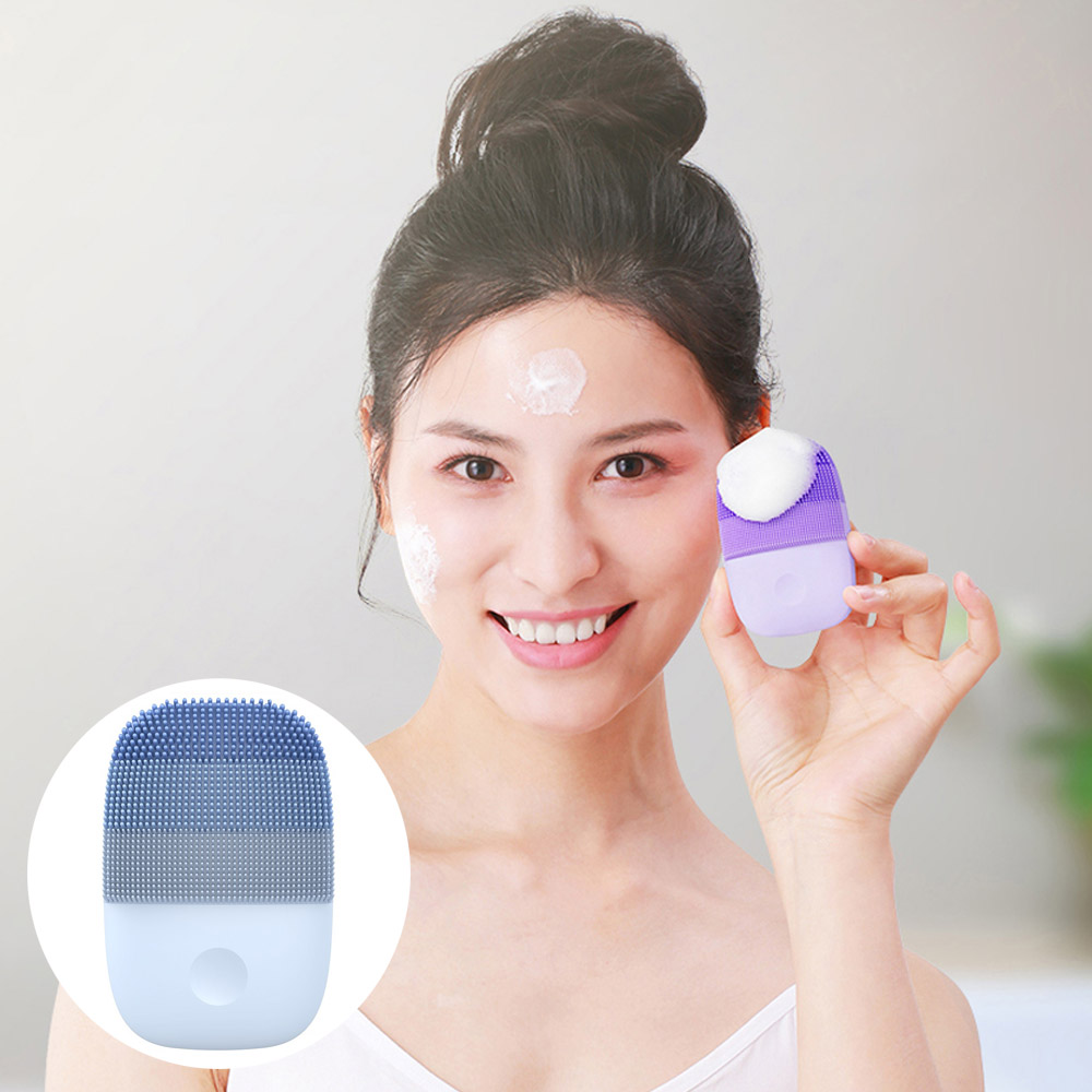 샤오미 인페이스 진동 마사지기 딥클렌저 세안기 블루 제품 이미지