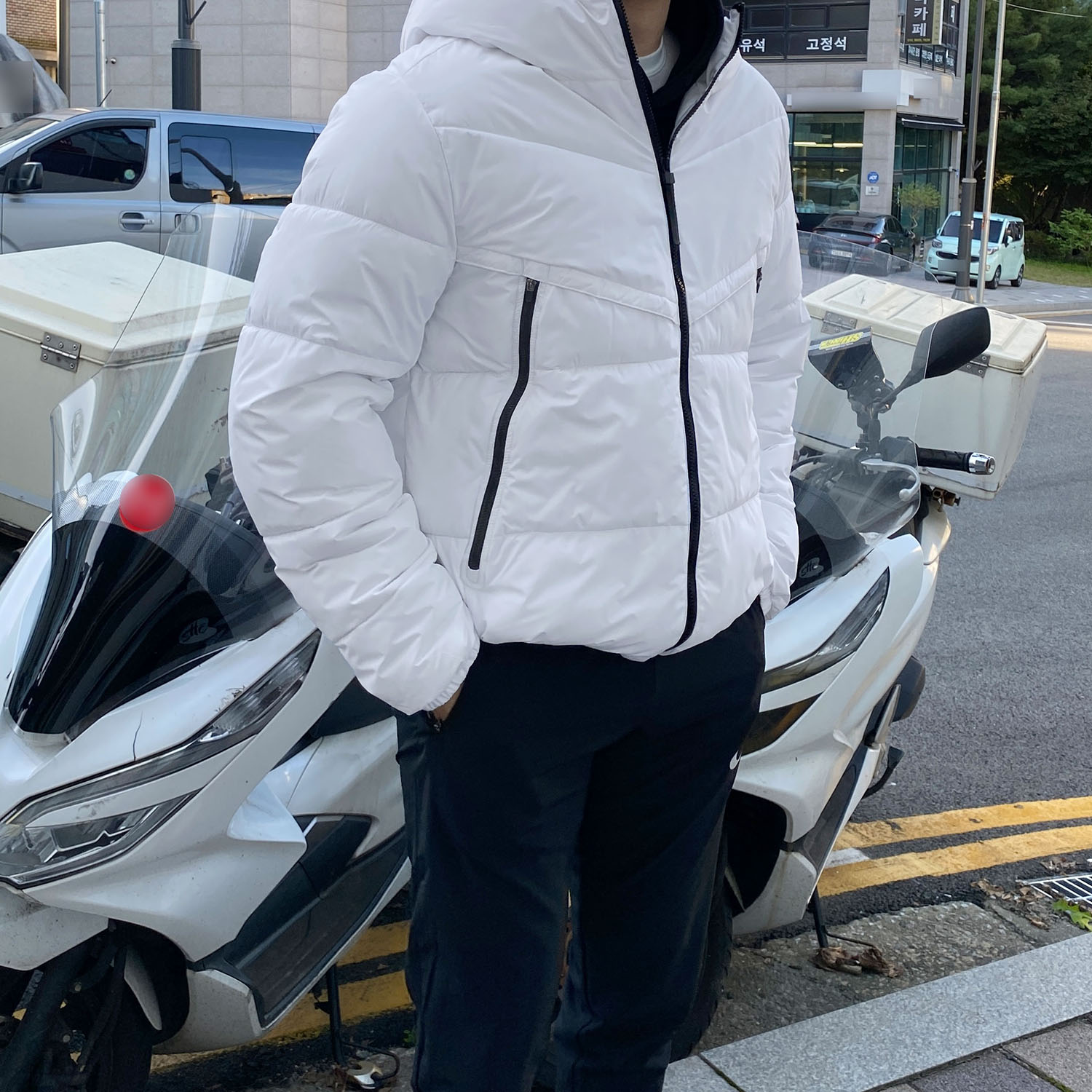 남자후드패딩 남자숏패딩 이미지 3