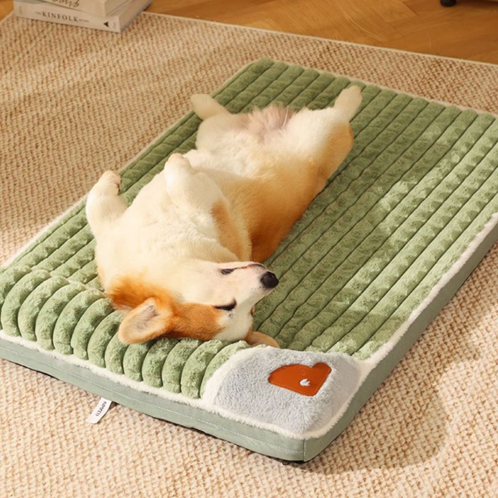 강아지 온열 매트 고양이 애견 베게 겨울 방석 침대 L 이미지 8