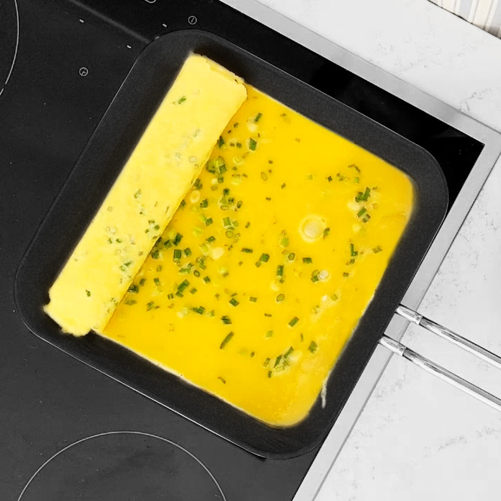 쿡에버 통3중 스텐 사각팬 24cm / 사각프라이팬 계란말이팬 그리들