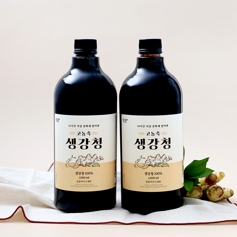 맛꾼 생강청 진하게 달인 고농축생강청 대추 도라지 함유