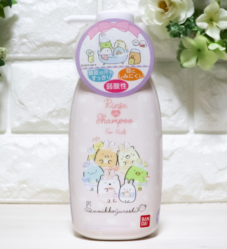 반다이 린스 인 펌프 샴푸 300ml (프린세스 / 스밋코구라시 / 치이카와) - 헤어케어 - 하카타몰