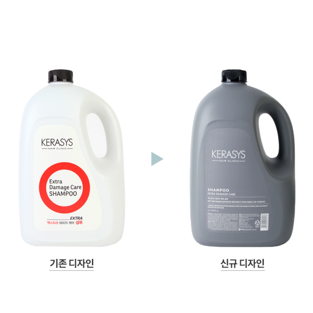 케라시스 데미지 샴푸 린스 바디워시 4000g 대용량 리필 - 상세 이미지 5