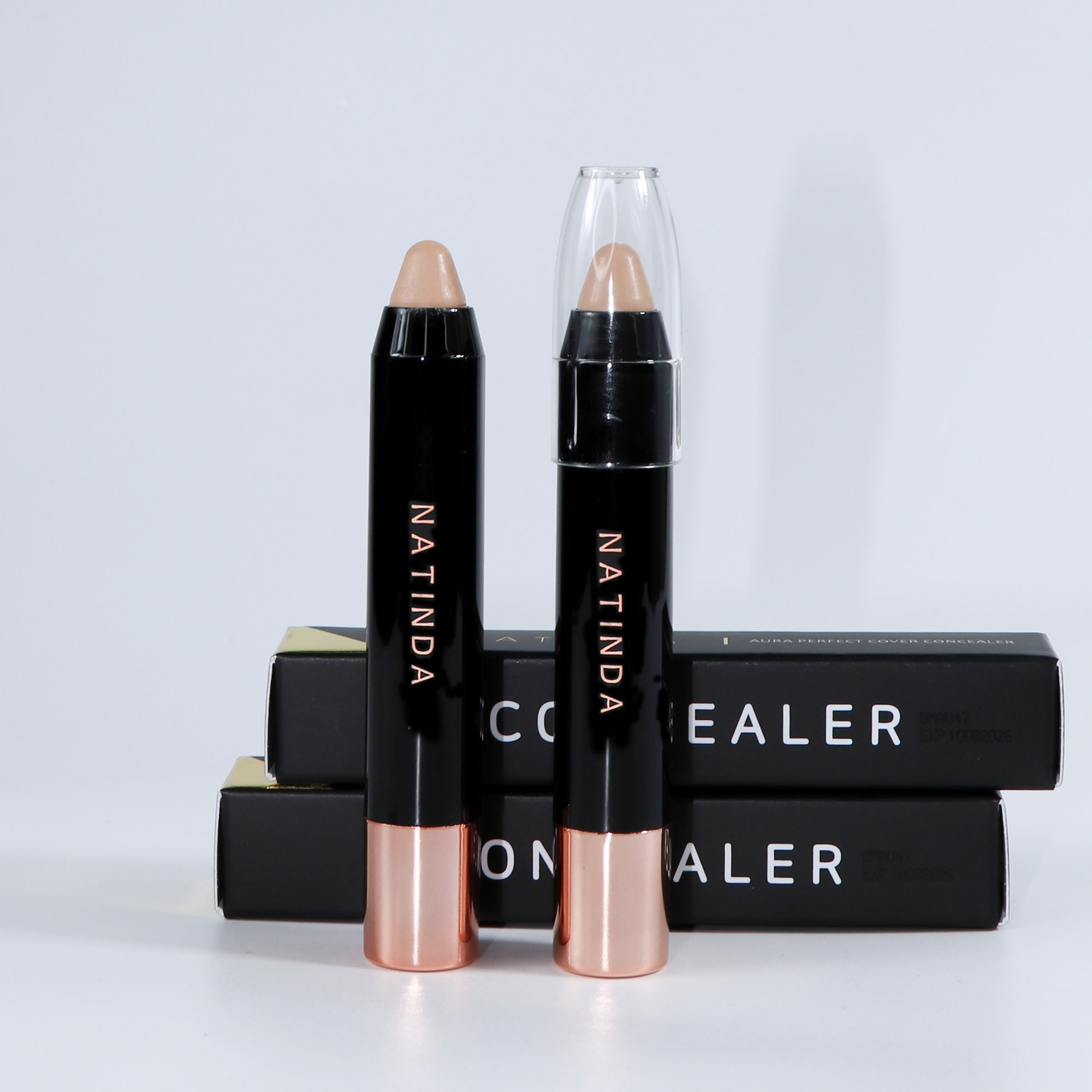나틴다 아우라 퍼펙트 커버 컨실러 3.5g 잡티 모공 점 커버 스틱 크림 컨실러 이미지 2