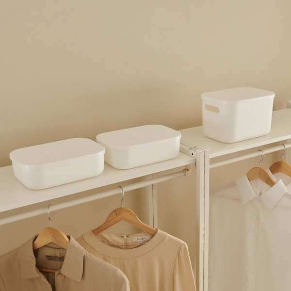 [삼익가구]에린 철제 드레스룸 시스템 옷장 1200 세트(A타입) - 상세 이미지 2