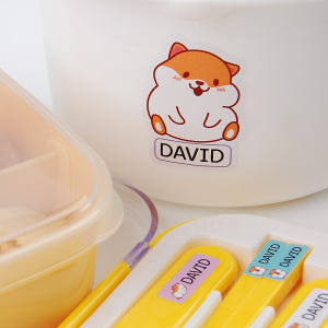 네임스티커 이름 방수이름표 어린이집 투명A4 PSn01 해피플라워 실사용 후기 | 효과 있을까? - 상품 이미지 2