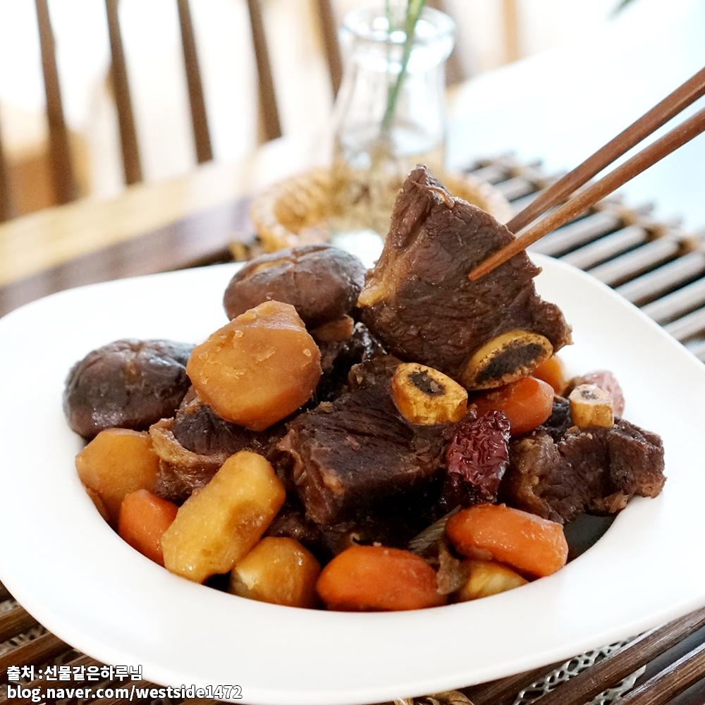 (새벽배송)바라던 건강한 초저지방 소갈비 찜 1kg 찜갈비 목초육 소고기 이미지 7