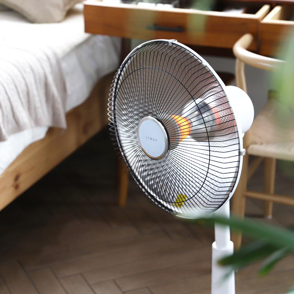 가정용 전기히터 전기 발난로 스토브 선풍기형히터 난방기 온열기 7702