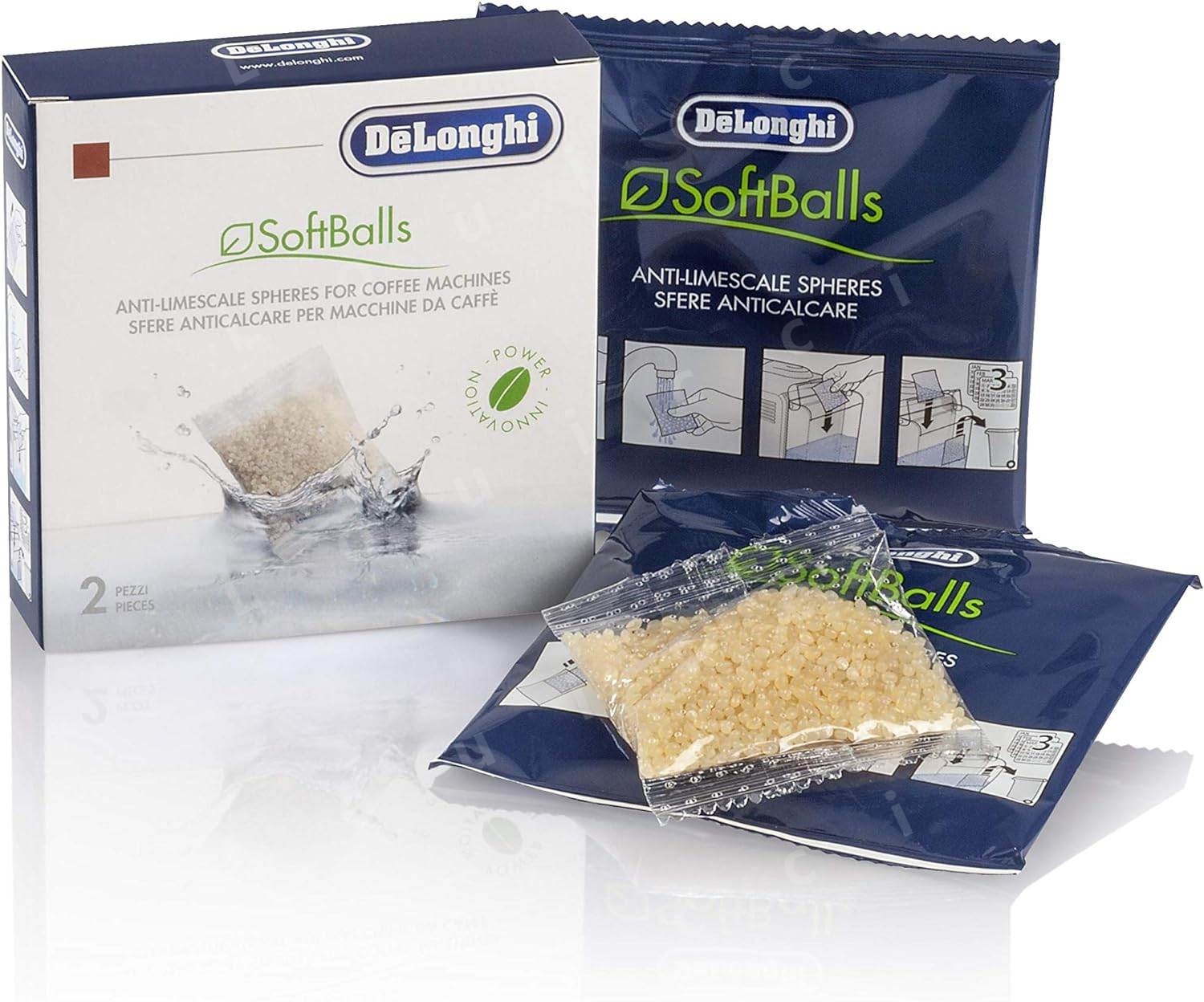DeLonghi SoftBalls DLSC551 물탱크 커피머신 석회질방지볼 제거제 제품 이미지