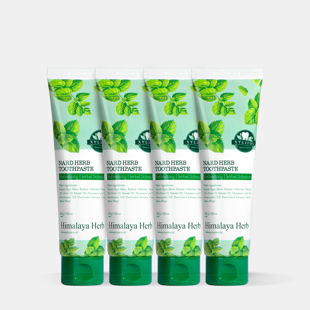 [4개] 나드 구취케어 치약 200g 입냄새제거 치약추천 제품 이미지