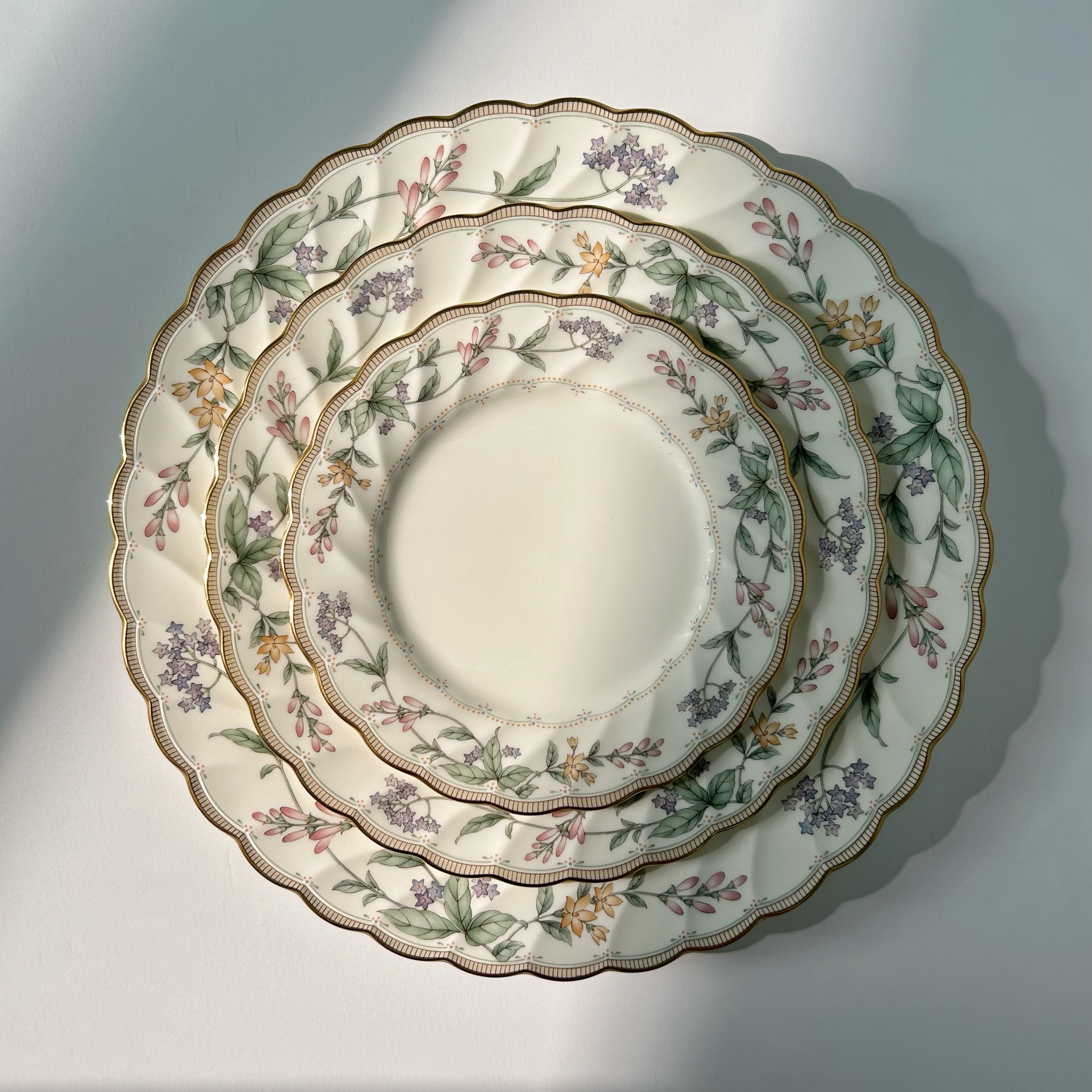 노리다케 브룩할로우 플레이트 빈티지접시 앞접시 파스타접시 브레드