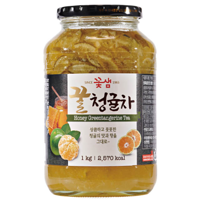 꽃샘 액상차 꿀청귤차 1kg