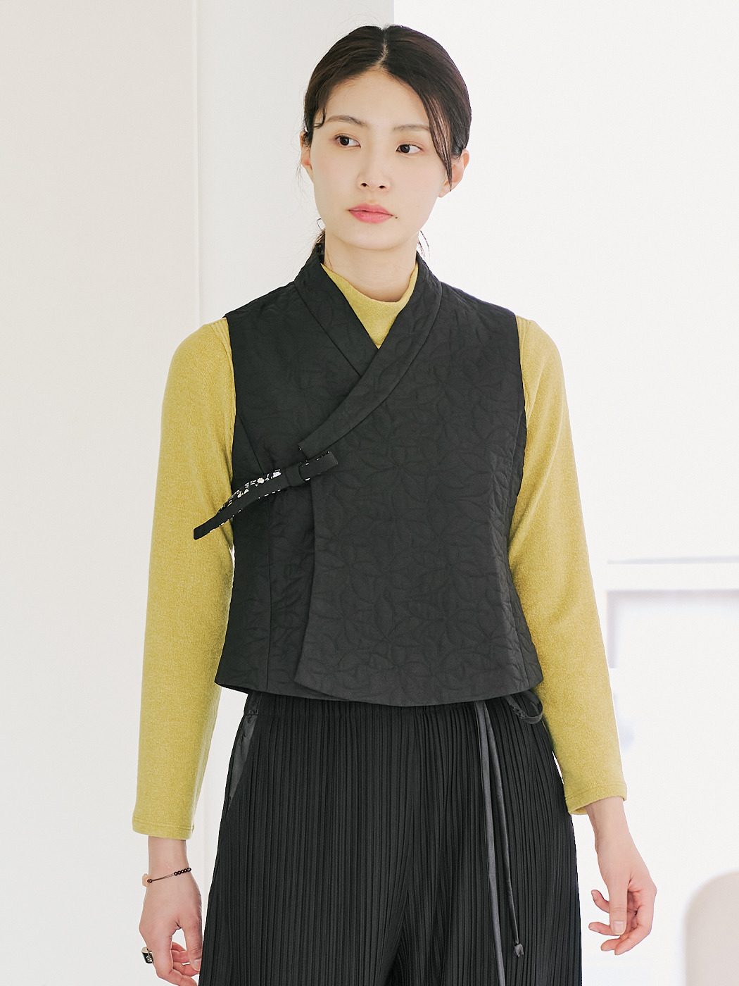 [돌실나이] 생활한복 여성 조끼 IN42F454 : 돌실나이