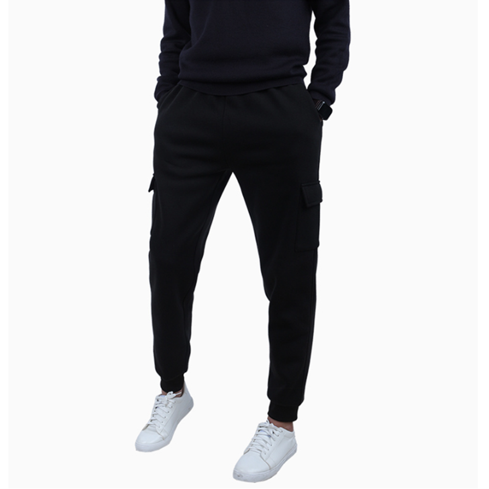 조그팬츠 남자 겨울 동절기 일 기모 작업복 카고 추리닝 바지 - 상세 이미지 5