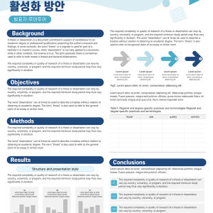 835 (90 x 120cm) 학술 포스터 PPT 템플릿 학회논문 피피티... 솔직 후기 | 실사용자 리뷰 분석 - 상품 이미지 2