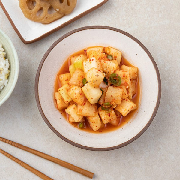 [부자가] 키즈 아기김치 유아식 반찬 / 키즈깍두기 800g, 2개