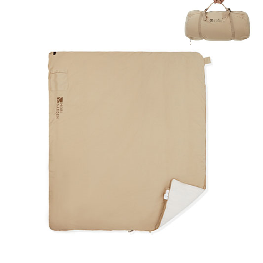 캠핑 코튼 침낭 이불 동계 겨울 사계절 커버 분리 3.5kg