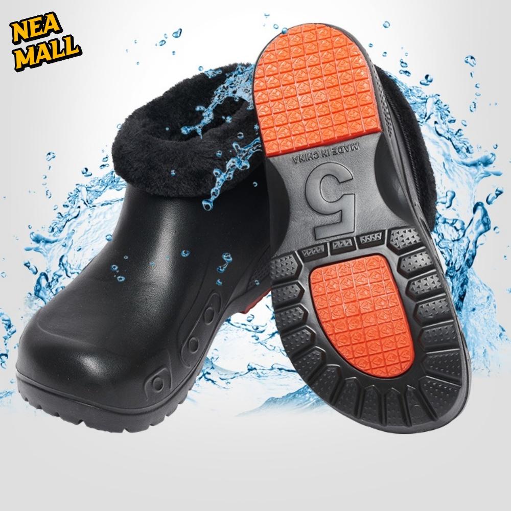 방수안전화 털주방화 주방털신 식당주방신발 장화