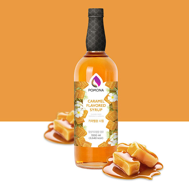 포모나 카라멜시럽 카라멜마끼아또 1000ml - 상품 이미지