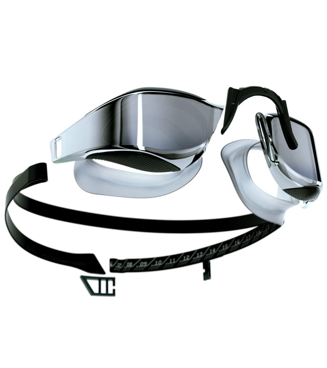 스피도 패스트스킨 하이퍼 엘리트 고글 수경 Black/Oxid Grey/Chrome - 상세 이미지 2