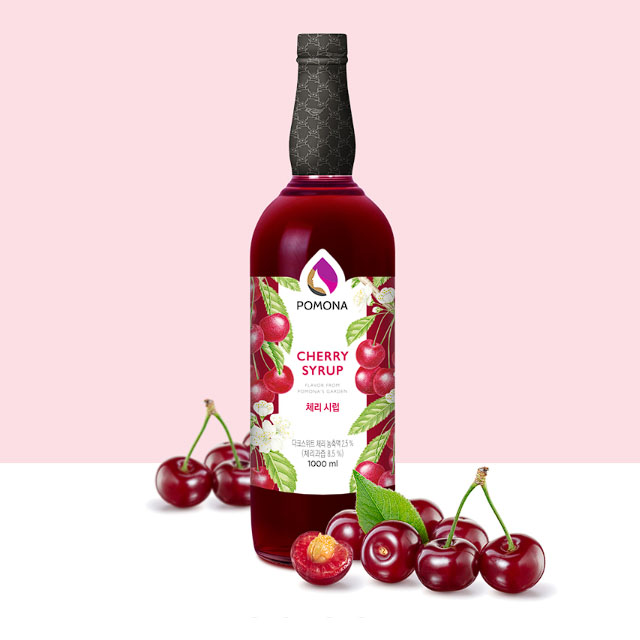 포모나 체리시럽 에이드 1000ml