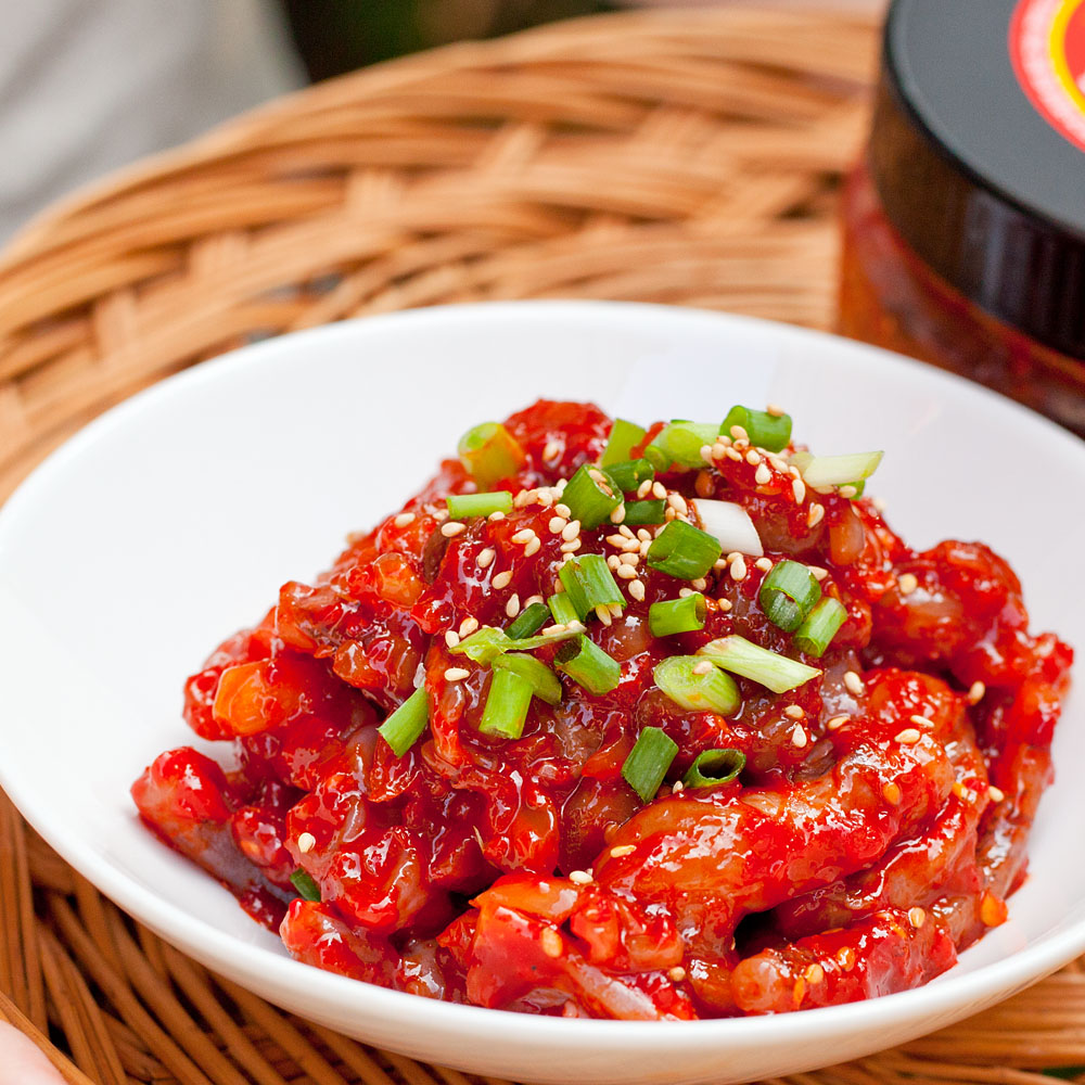 낙지젓갈 젓갈반찬 맛있는 젖갈 500g 밑반찬 - 상세 이미지 3