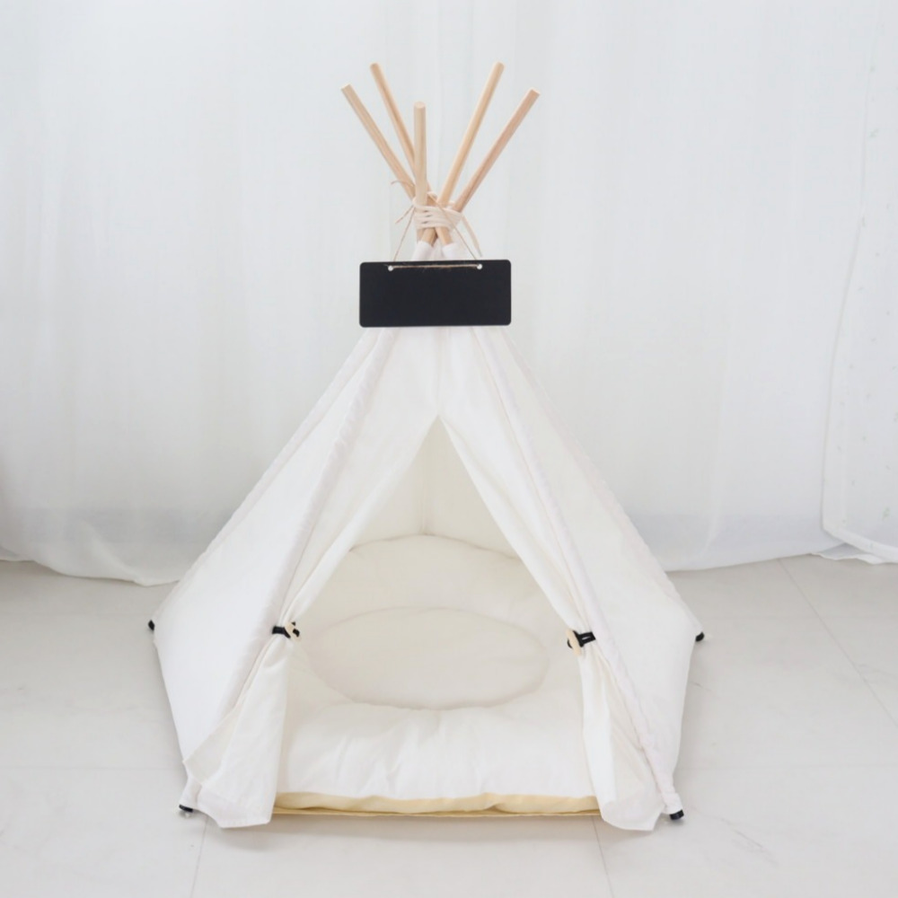 루시몰 고양이 인디언 텐트 숨숨집 하우스 달마시안 트리 L