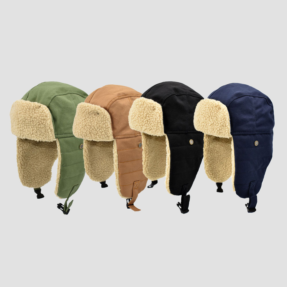 방한모자 군밤 트루퍼햇 겨울모자 털 귀도리 귀달이 이어머프 캠핑 스키장 트래퍼