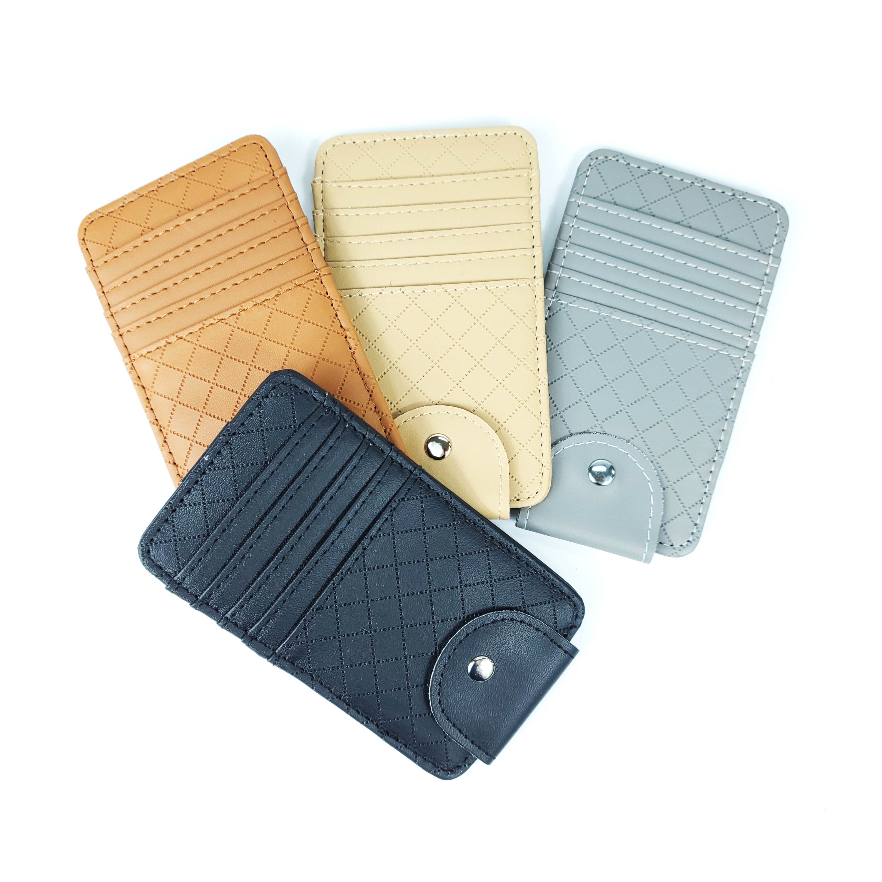 자동차 차량용 썬바이저 카드포켓 사이드 카드수납 수납함 홀더 카드지갑