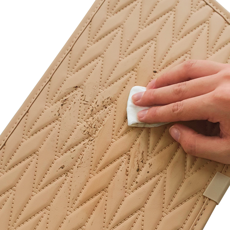 카프트 디 올 뉴 싼타페 MX5 가죽 시트백 언더커버 킥매트 용품 2P