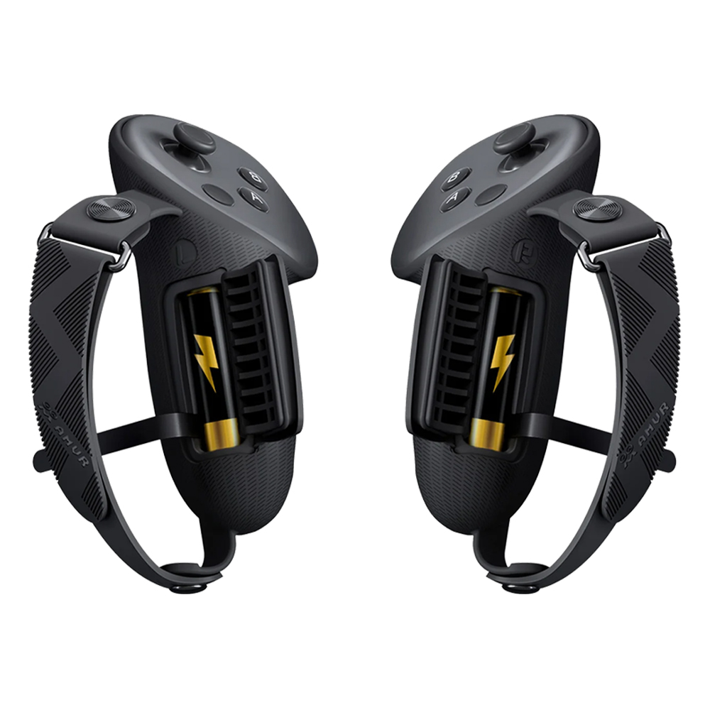 메타퀘스트3 악세사리 3S호환 AMVR 배터리개폐형 컨트롤러 스트랩 그립커버 제품 이미지