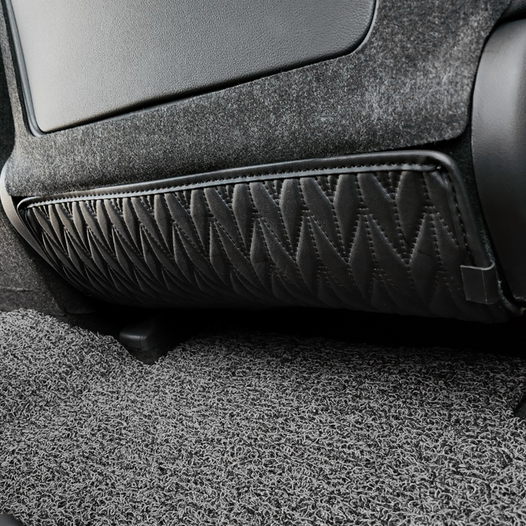 카프트 디 올 뉴 싼타페 MX5 가죽 시트백 언더커버 킥매트 용품 2P