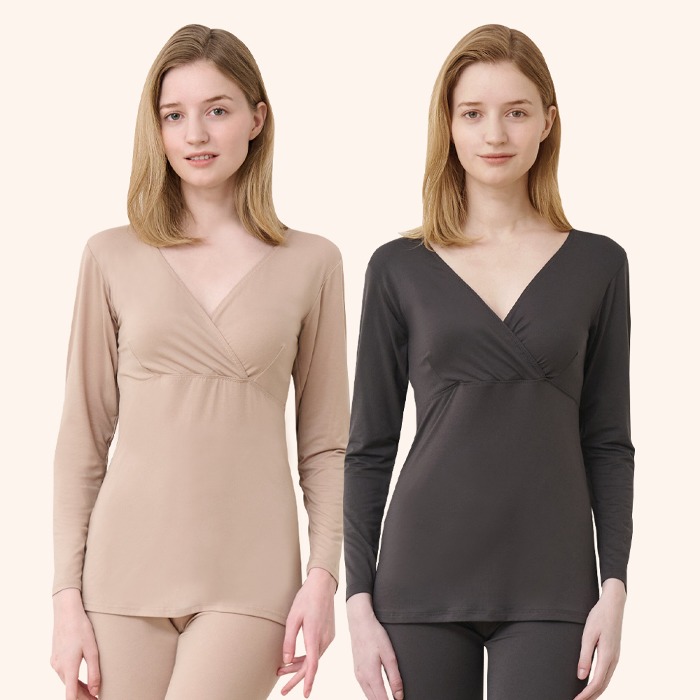 에코 웜 임산부내의 2벌 SET