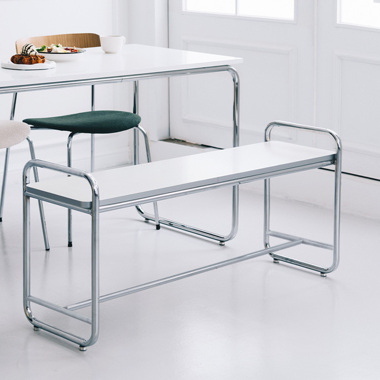 e스마트 도로시 식탁의자 2인용 벤치식탁의자 1100