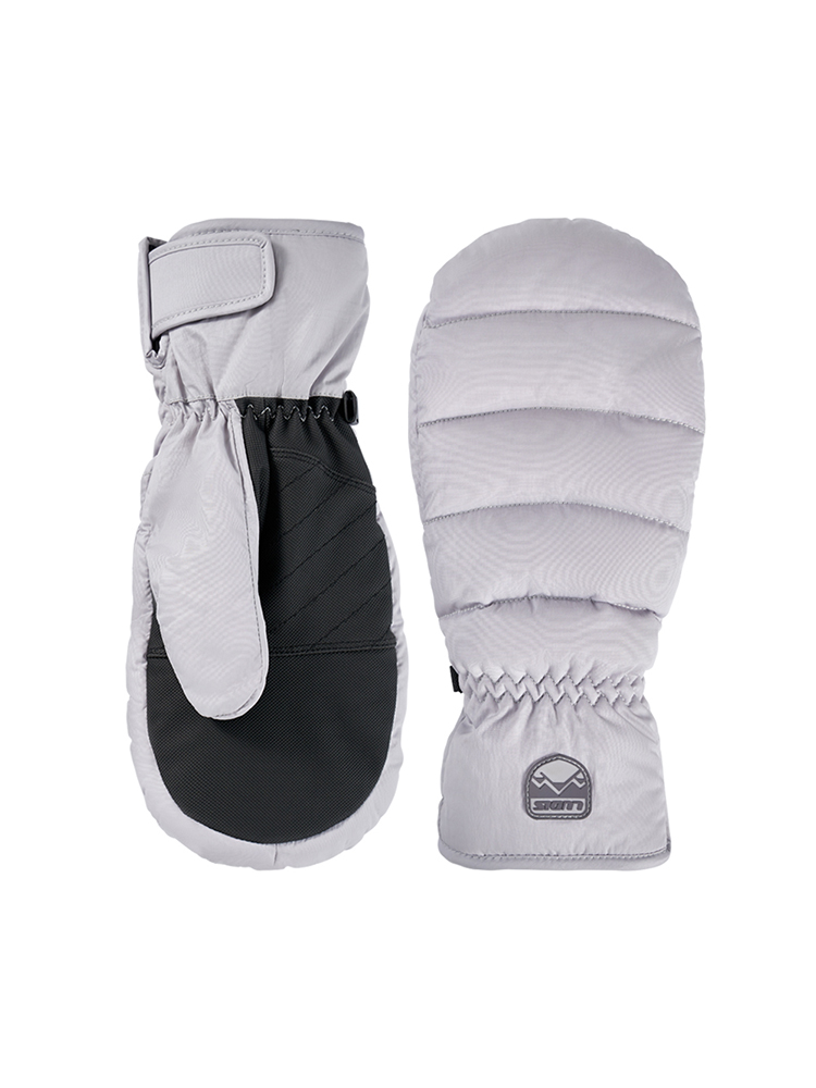 루디스 컴포트핏 LUP01LG01 그레이 스키 보드 엠보싱 벙어리 방한 장갑