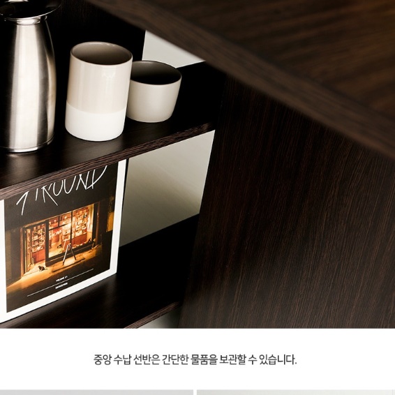 원목 접이식 식탁 확장 접는 변신 좁은공간 - 상세 이미지 3