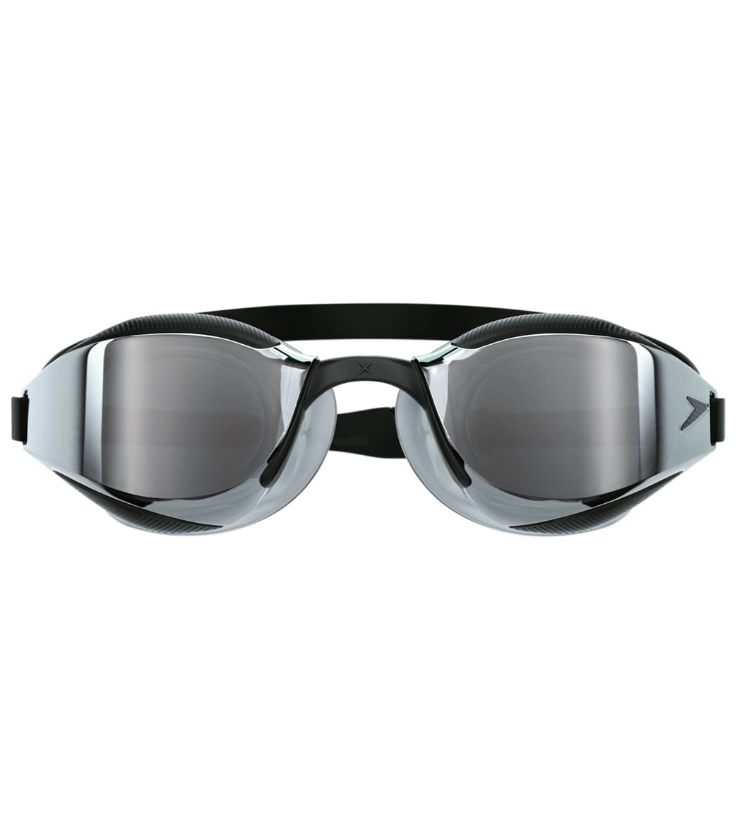 스피도 패스트스킨 하이퍼 엘리트 고글 수경 Black/Oxid Grey/Chrome - 메인 이미지